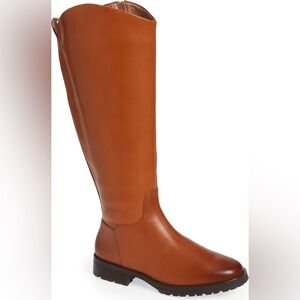 NWOB Oliver Nordstrom Knee High Brown Leather Riding Boots
